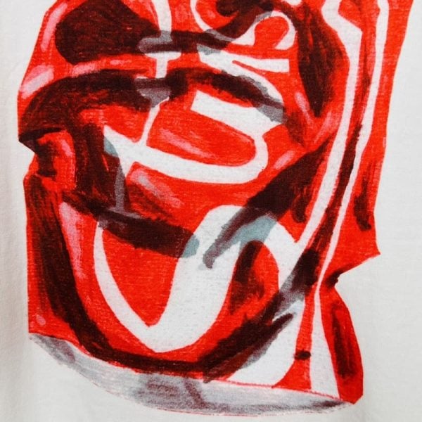 T-shirt Stussy Soda Can White